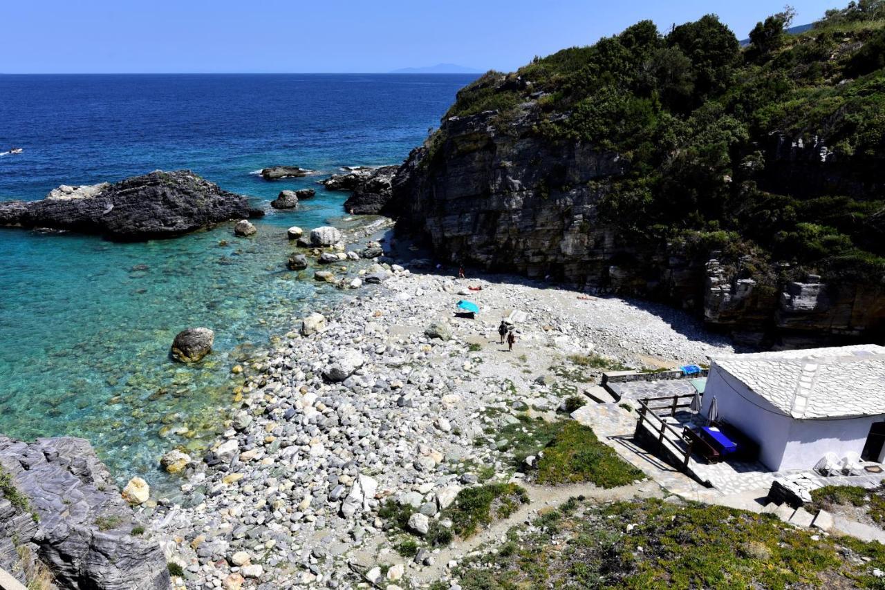 Mylopotamos Beach House Bagian luar foto