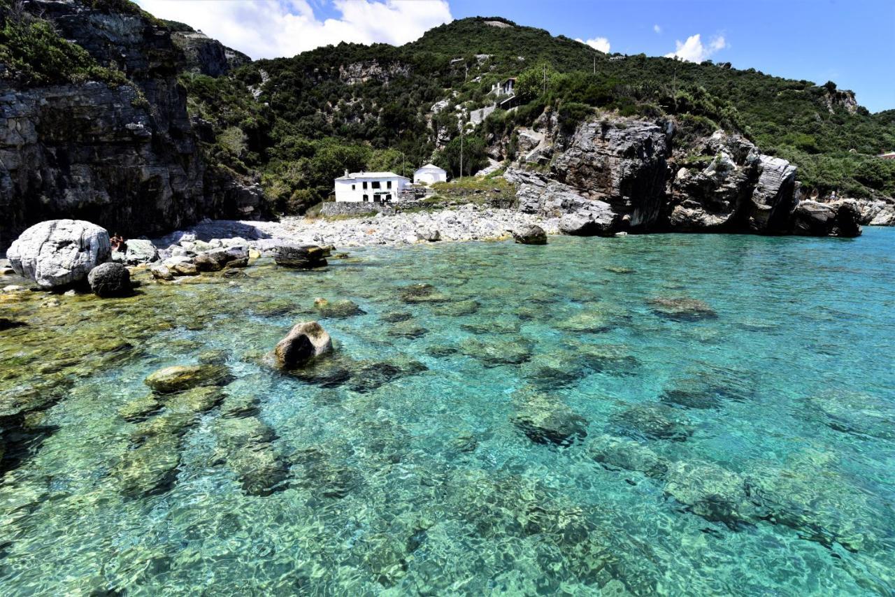 Mylopotamos Beach House Bagian luar foto