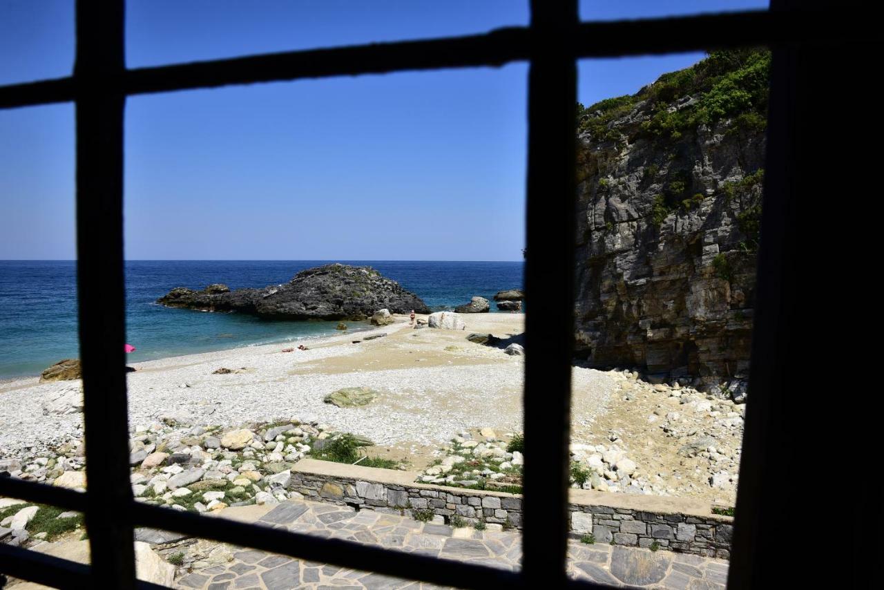 Mylopotamos Beach House Bagian luar foto