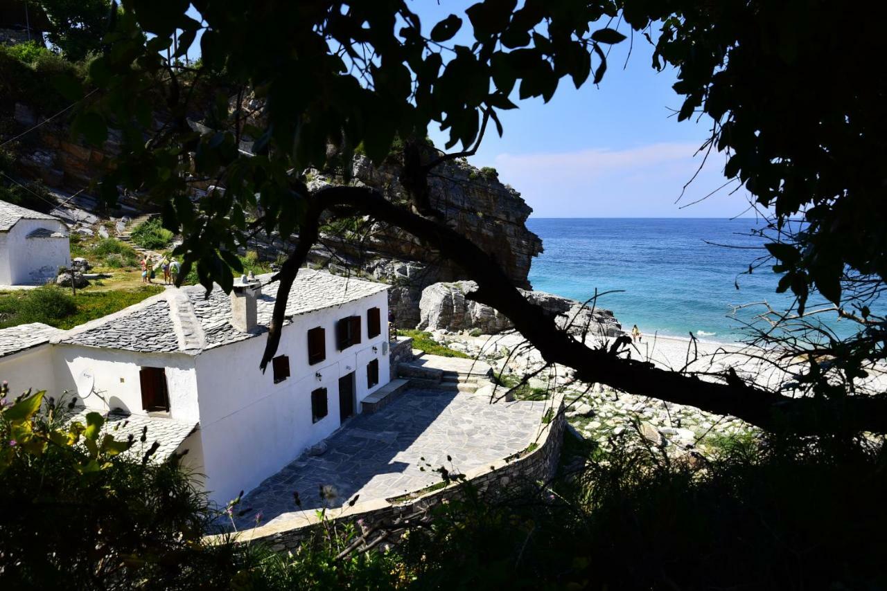 Mylopotamos Beach House Bagian luar foto