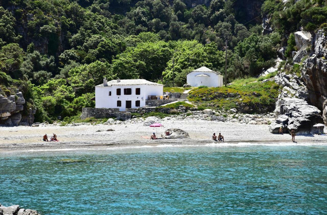 Mylopotamos Beach House Bagian luar foto