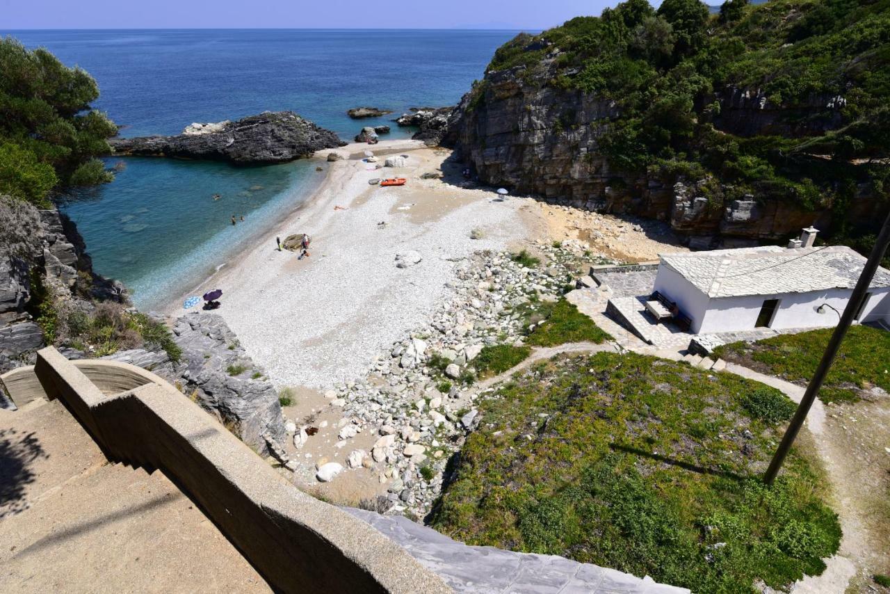 Mylopotamos Beach House Bagian luar foto
