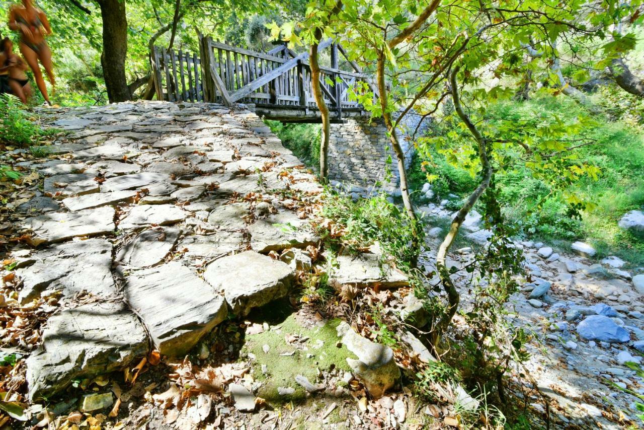Mylopotamos Beach House Bagian luar foto